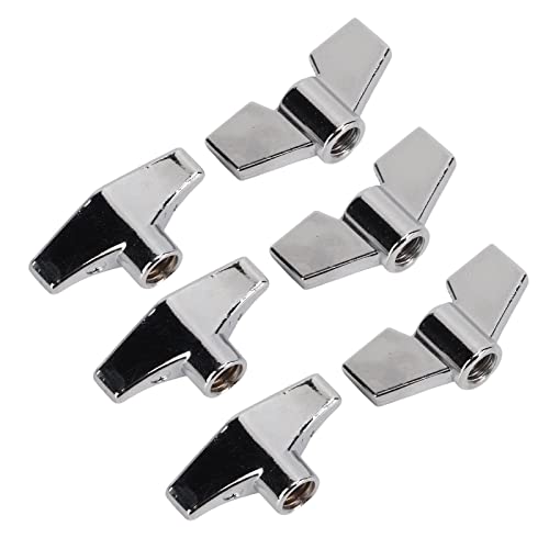 Drum Set Wing Nuts Waschmaschine Ersatz für Beckenreparaturmetallmaterial Kit Geeignet für Percussion Instrument