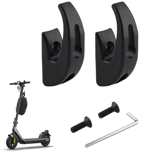 Vexillic Front E-Scooter Haken, 2 Stück Elektroroller Haken für Xiaomi e Scooter, E Scooter Zubehör für Xiaomi Elektroroller Pro 2/Pro/M365/1S/Lite