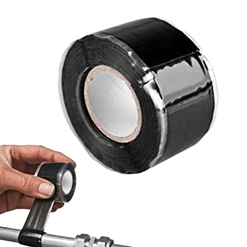 A/R Rettungs-Gummiband, selbstverschweißendes Isolierband, Mehrzweck-Heimwerkerreparaturen, wasserdichtes Reparaturband für Rohr- und Sanitärreparaturen, Rettungsverklebung