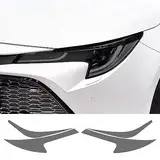 Autoscheinwerfer-Schutzfolie, transparenter geräucherter schwarzer Aufkleber, for Corolla E210 2019–2022 Touring Sport Hybrid Schrägheck/1149 (Color : Transparent, Size : Smoked black)