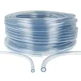 tecuro PVC-Schlauch Innen-Ø: 25 mm - Wandstärke 4,5 mm, transparent, flexibel, für Lebensmittel, Wasser, Öl, Benzin, max. +60°C