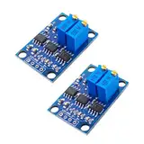 Hailege 2 Stück AD620 Spannungsverstärker Mikrovolt (μV) Millivolt (mV) Hochpräzise Spannungsvergrößerung 1,5-10000 mal einstellbar DC3-12V über LM358