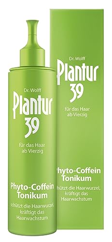 Plantur 39 Phyto-Coffein-Tonikum - 2 x 200 ml - Haarwasser zur Vorbeugung vor menopausalem Haarausfall – mit Vitalstoffen aus der Soja-Pflanze – unabhängig von der Haarwäsche anwendbar