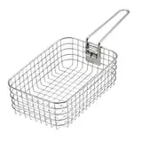 Greabuy Kompakter Edelstahl-Fritteusenkorb, Outdoor, Camping, Picknick, Kocher, Ölfritteusen für Camping und Picknicks