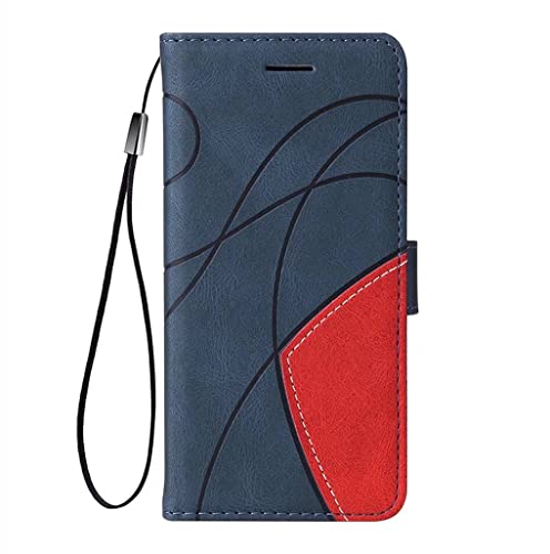 SEAHAI Hülle für Samsung Galaxy A56 5G Handyhülle, Premium PU Flip Brieftasche Schutzhülle mit Standfunktion/Kartenfach/Magnetisch Stoßfeste Lederhülle Klapphülle - Blau