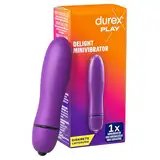 Durex Intense Delight Minivibrator Diskretes Sexspielzeug mit leistungsstarker Vibration - Stimulator für innige Augenblicke 1 Stück (1er Pack)