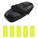 BNOYONERAS Motorrad Sitzbankbezug, Motorradbezug, Roller Sitzbankabdeckung Antirutsch, Roller Sitzbezug Anti-Kratzer, Kissen Sitzbezug Moped Wasserdicht Universal Sitzabdeckung(Schwarz)