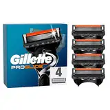 Gillette ProGlide Rasierklingen für Rasierer, 4 Ersatzklingen für Nassrasierer Herren mit 5-fach Klinge