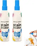 Stain Treater Spray, 2Stück Fleckenentferner Kleidung,Stain Remover For Clothes,Messy Eater Spots Cleaner,Neugeborene Und Babys, Keine Chemische Reinigung