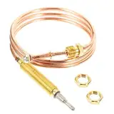 PartyKindom Ersatzthermoelement für Gasgrill und Heizgeräte Thermoelement Sensor für Optimale Temperaturmessung und Propanversorgung für Bbq