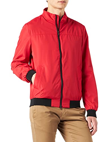 GEOX M JHARROD Herren Jacke, TRUE RED, DE 40(Herstellergröße:46)