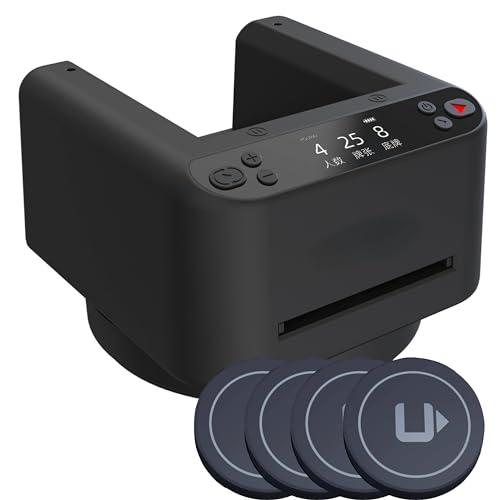 Automatischer Kartenhändler, um 360 ° drehbarer Kartenhändler mit kabelloser Fernbedienung, eingebauter 5000 mAh wiederaufladbarer Akku, Casino-Spielkarten-Tischzubehör für Texas Holdem, Blackjack