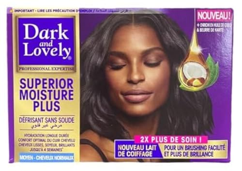 PROMO Dark & ​​​​Lovely No Lye Relaxer Regular Kit Normal Hair Pak Promoo