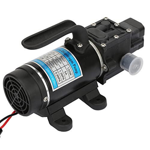 Pumpe 24V Selbstansaugend 120 W Elektrische Wasserpumpe, 10 L/M, Selbstansaugende Membranpumpe Mit Überstromschutz, Weit Verbreitet In Hochdruckreinigern, Pestizidspritzen (24V 3210Yd-24-120Fs)