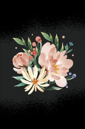 Gartenplaner: Übersichtlicher Organizer für den Garten im Floral-Design