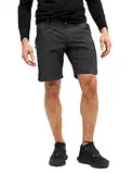 RevolutionRace Herren Hike & Dive Shorts, Hybrid Wandershorts und Badeshorts für alle Outdoor-Aktivitäten, Black, M