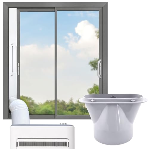 Klimaanlage Fensterabdichtung, Fensterabdichtung für Mobile Klimageräte, Fensterabdichtung Klimaanlage, Verstellbare Dachfenster Klimaanlage Abdichtung für Fenster, Flügelfenster, Dachfenster (15CM)