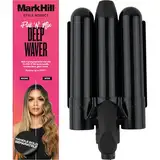 Mark Hill Pick 'N' Mix Deep Mermaid Waver Fassaufsatz - Griff nicht enthalten - 32 mm - Schwarz