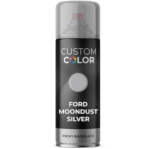 Custom Color Spraydose Autolack 1K Basislack für FORD MOONDUST SILVER 400ml