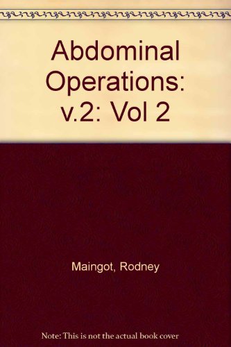 Maingot's Abdominal Operations