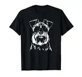 Zwergschnauzer cool Hund Hunde Geschenk Hunde T-Shirt