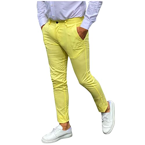 Elegante Hose männer XXL Golfhose Men Stretch Schwarze Chino Hose männer Stretch Business Hose Herren weites Bein Chino Hose beige Herren 7/8 Chino Hose Herren Stretch beige