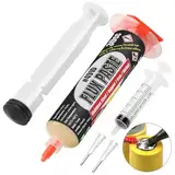 BEEYUIHF Edelstahl Flussmittelpaste Löten, 30 ml Multifunktionale Metall Lötpaste Flussmittel, für Batterie, Nickel, Kupfer, Nickel, verzinktes Blech, Lötflussmittelpaste #4910