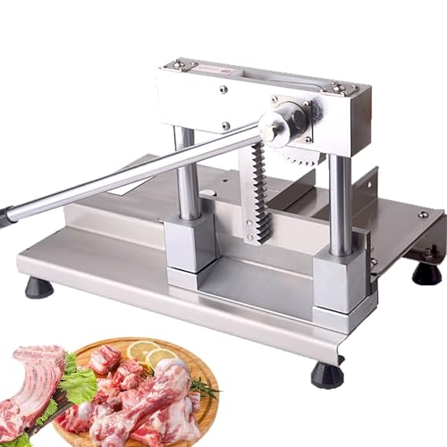 Kommerzielle Fleisch-Guillotine-Maschine aus Edelstahl, Knochenschneider, Knochensägemaschine für Hühner-, Enten-, Fisch- und Lammfleisch, für Rind-, Ziegen-, Schweine