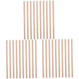 Toyvian 30 Stück Musik Rhythmus Sticks Percussion Claves Rhythmus Stäbe Percussion Shaker Trommel Sticks Rhythmus Lummi Sticks Rhythmus Pad Sticks Musik Sticks Für Drum Sticks Für