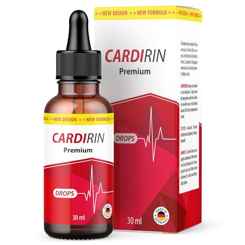 Cardirin Premium Drops | naturreines Pflanzenölkomplex | Qualität für Männer und Frauen | 30 ml pro Flasche 1x