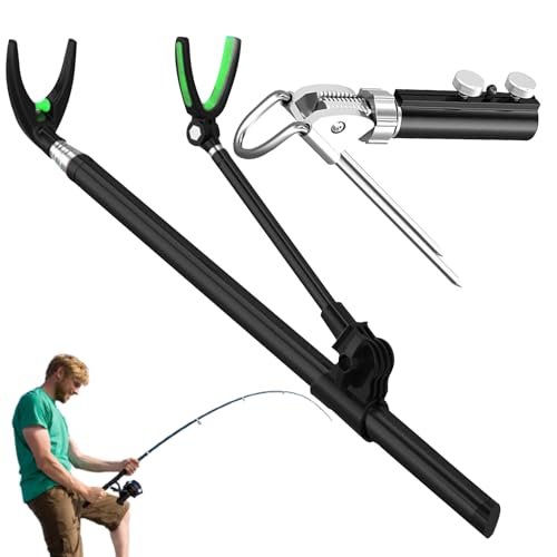 Angelrutenhalter Für Uferangeln - Angelruten Ständer Für Outdoor-Aktivitäten - Robustes Angelzubehör Mit Montagehalterung Tragbar Für Outdoor Angeln Camping Süßwasser Salzwasser