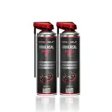 2x WerkXheld Multi-Spray Multiöl 500ml – Multifunktionsöl, Kriechöl & Rostlöser mit Korrosionsschutz. Hochwertiges Schmiermittel