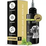 Peticare Anti-Parasiten Mittel für Hunde | gegen Milben, Flöhe, Pilze | lindert effektiv Juckreiz & unterstützt Regenerationsprozess | einzigartiges PRS® System für lange Wirkung – petDog Protect 2101