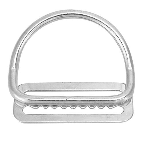 Bnineteenteam Tauchen Gewicht Halter, Edelstahl Slide Schnalle mit D-Ring für Surfen Gewichte Gürtel Schwimmen Sport Zubehör