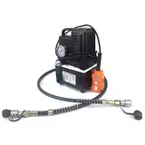 Elektrische Hydraulikpumpe 700 Bar 220V Schwarz, Kompakte Hochdruckpumpe für vielseitige Anwendungen. Leicht, Leistungsstark und Zuverlässig für Hydraulische Aufgaben