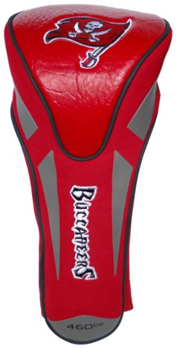 Team Golf NFL Tampa Bay Buccaneers Single Apex Driver Head Cover Golf Club Single Apex Driver Headcover, Fits All Oversized Clubs, Truly Sleek Design