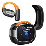 AI Übersetzer Kopfhörer mit LCD-Touchscreen, Übersetzungskopfhörer mit 150 Sprachen, Echtzeit-Akzentübersetzung, 60Hrs Laufzeit, HiFi-Sound, Bluetooth 5.4, Translator Earbuds für Reisen