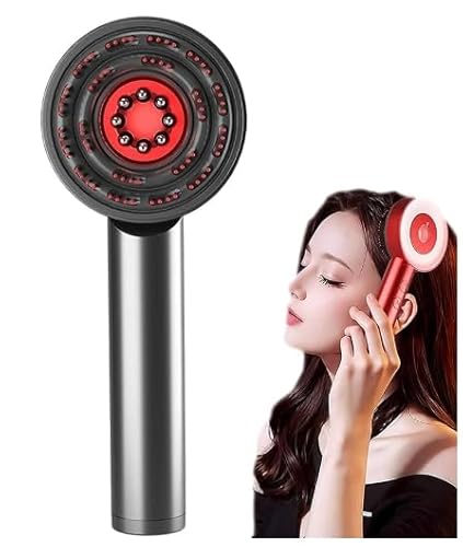 Bürste Kopfmassagegerät Elektrisch, Scalp Massager, Massagebürste Haare, Kopfhaut Massagegerät, Haarbürste Damen zur Massage und Kopfhautpflege