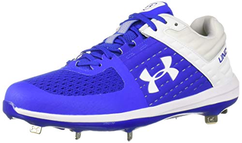 Under Armour Herren Yard Low St Baseballschuh, Blau (Royal (401)/Weiß), 50 EU