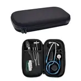 Hart Reise Fall Für 3m Littmann Classic Iii Stethoskop Zur Überwachung.Case Schutzhülle Passt Littmann Stethoskop Classic 3,Stethoskop Tasche,Zweikopf Stethoskop Case Etui Tragetasche(Schwarz)