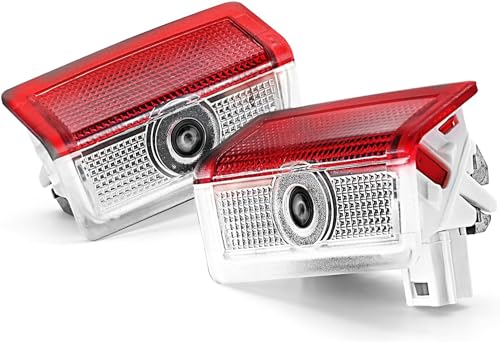 2 Stück Autotür Led Licht Logo Projektor für Mercedes Benz, Einstiegsbeleuchtung Türbeleuchtung, Autotür Projektor Licht accessoires für A B C E M G AMG er W166 W176 W177 W205 W212 W213 W218