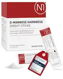 N1 D-Mannose Direkt-Sticks 30 St. - bei Blasenentzündung & Harnwegsinfektion - 30 Tage - OHNE Antibiotika - OHNE Wasser einnehmbar - leckerer Geschmack