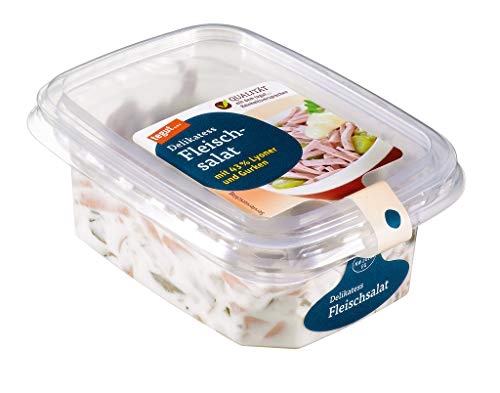 tegut... Delikatess-Fleischsalat mit Lyoner und Gurke, 1 x 150 g (gekühlt)