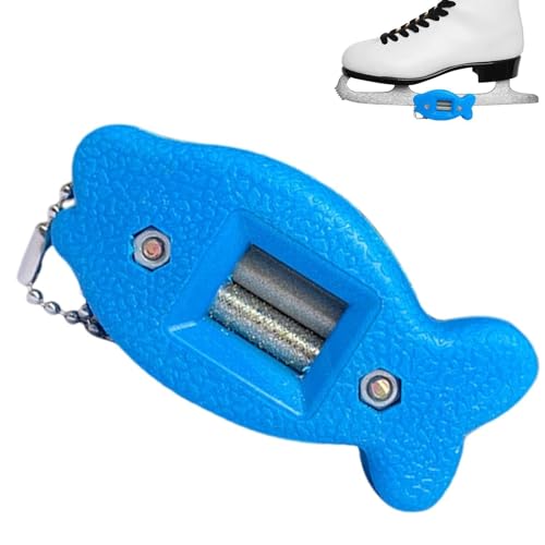 Schlittschuh-Messerschärfer | Messerschärfer für Schlittschuhe Messerschärfer Fischform Schleifmaschine für Diamantsteine Eiskunstlauf Eishockey Schlittschuhe Schärfen