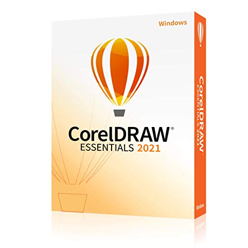 COREL CorelDRAW Essentials 2021 *für Windows 10*-DEUTSCH-Box (Nachfolger der CorelDraw Home & Student)