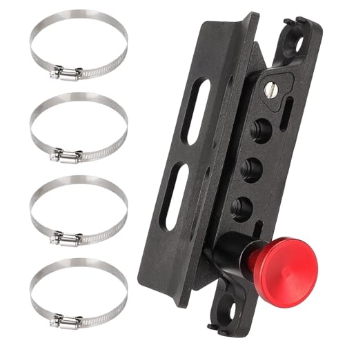 Fire Extinguisher Mount, Heavy Duty Bracket Kit, 16,5 x 4,5 cm (6,52 x 1,18 Zoll) Auto-Sicherheitsausrüstung, Schnellverschluss-Mechanismus, Vibration, Resistant Build für Trailer, Camping, Motorhome