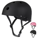 Flintronic Kinder Fahrradhelm, Kinderhelm Fahrradhelm für Kinder, Verstellbarer Skateboardhelm für Fahrrad Skateboard Roller Skating Scooter BMX für 2-13 Jahre