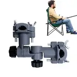 Schirmhalter - Schirmhalterung, 13cm Golf Schirmhalter - 360° drehbare Klemme für Kinderwagen & Stühle, robustes ABS für strands, Golfwagen, Terrasse, ideal bei Outdoor-Abenteuern & Regenwetter