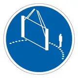 M231 - Sicherheitsmaßnahmen beachten - Schild und Pflichtschild - Größe wählbar