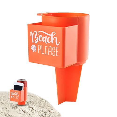 LearnLyrics Beach Cup Holder - Sandstrand Getränkehalter | Getränkehalter Sandstrand Drinking Container Outdoor Sandstrand Drinking Holder für